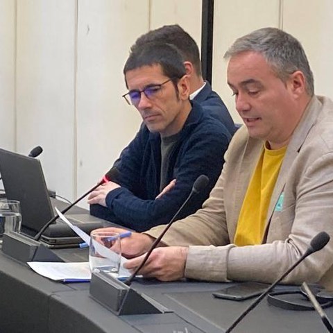 Elhuyar presents its work on language technologies and artificial intelligence to the European Parliament